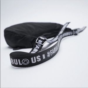 Zara | puffer crossbody bag